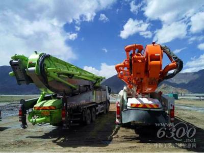 中聯(lián)重科工程機械4.0產(chǎn)品助建拉薩市政